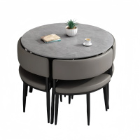 悦兴诚小圆桌 一桌4椅80*75cm 套