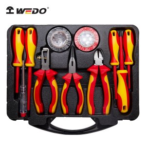 维度(WEDO)IN544E-11 VDE绝缘钳子螺丝刀工具组套 11件套 绝缘耐压1000V