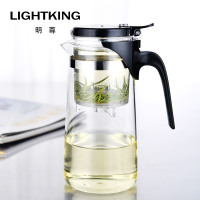 KAMJOVE/金灶 明尊 SAG-08 飘逸杯 茶具冲泡杯过滤花茶壶 弹压式玻璃壶 泡茶壶