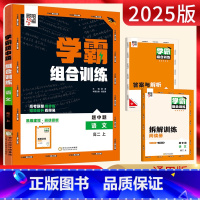 语文组合训练 高二上 [正版]2025版经纶学典题中题学霸组合训练高二语文上 基础篇+阅读篇高二上册同步阅读专项训练辅导
