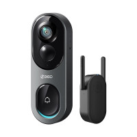 360可视门铃6Pro 500万超清画质 智能门铃摄像头无线wifi手机远程查看对讲