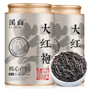 2026新茶大红袍茶叶特级武夷岩茶乌龙茶浓香型肉桂碳焙中火罐装