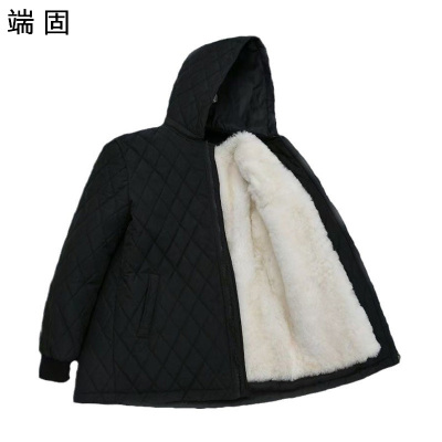 防寒棉衣羊皮毛一体内胆175-195