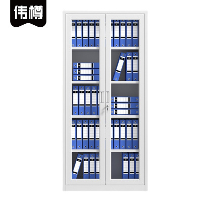 伟樽铁皮柜通玻5层850*390*1800mm台