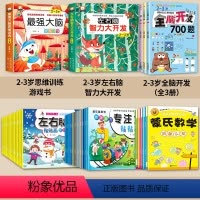 智力进阶43本套装[2-3岁]大脑开发一套搞定 [正版]全脑开发700题全套2-3-4-6岁早教书幼儿宝宝专注力数学逻辑