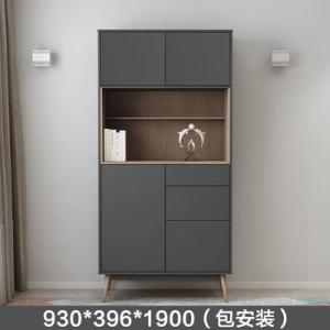 森美人餐边柜现代简约厨房橱柜餐厅碗柜靠墙酒柜北欧实木客厅储物茶水柜
