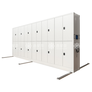 鑫星奈 智能密集架移动式档案柜钢制轨道智能密集柜 一列6组