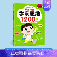 [5-6岁]左右脑思维逻辑训练 [正版]学前思维逻辑训练书3岁4岁5岁6岁儿童益智早教书小班中班大班幼儿练习册启蒙早教书