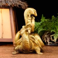 美帮汇玄武摆件 铜龟蛇摆件四方神兽工艺品