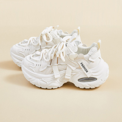 ins韩版新款老爹鞋女秋季跑步休闲街拍厚底增高_51