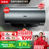 万家乐 60升电热水器60L家用 3200W大功率速热 一级能效 安全无电洗 智能抑菌 WIFI远程遥控D60-FW5