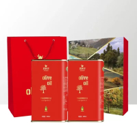 恩纳尔橄榄油西班牙原油进口礼盒 1000ML*2 特级初榨食用油