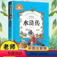 [正版]水浒传 儿童彩图注音版 世界经典文学 儿童文学6-12岁 少儿图书 老师课外书目 亲子共读 世界经典文学名著宝