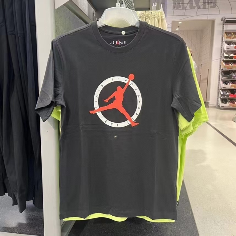 NIKE耐克短袖T恤JORDAN运动休闲针织圆领男装DV8437-045 D