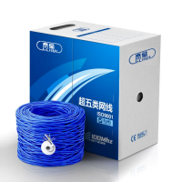 杰储(GCHUL) CWFL305MA 超五类非屏蔽网线 305米/箱 (计价单位:箱) 蓝色