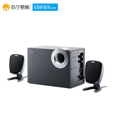 新品Edifier/漫步者R201T062.1声道台式电脑有源音响多媒体家用音箱低音炮黑色