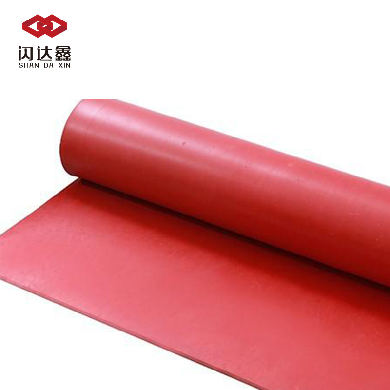 闪达鑫 厚度3mm红色普通橡胶板 50KG /捆