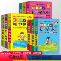 文言文 初中通用 [正版]新版2023图解速记初中语文数学英语物理化学地理生物历史道德与法治文言文古诗文单词词汇语法科学