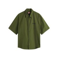 KENZO男士短袖翻领衬衫图案设计时尚休闲单品