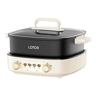 LOTOR电煮锅6L双区独立控温分体设计LD-DHG60FT