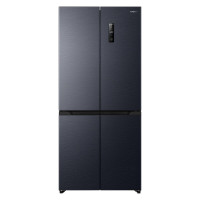 容声 BCD-437WD1FPQL灰 437升十字对开四开门超薄零嵌入式电冰箱家用风冷无霜一级能效节能