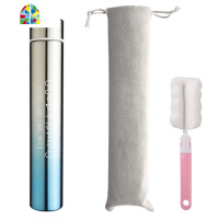 保温杯男便携细长款女个性创意潮流水杯子简约清新森系网红高颜值 FENGHOU 260白色