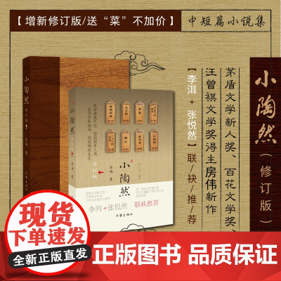 小陶然(修订版)(增新修订版,送“菜”不加价。当代中国人的“情感图鉴”。李洱+张悦然 联袂)