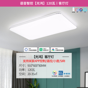 雷士照明NVC 舒适光语音智控吸顶灯客厅灯卧室灯吊灯灯具套餐现代简约灯具客厅吸顶灯组合套餐灯具套餐