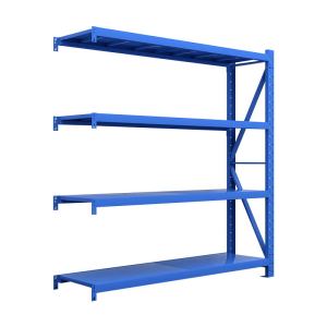 文灵仓库仓储货架四层金属五金货架家用中型重型置物架展示架子承重货架200kg