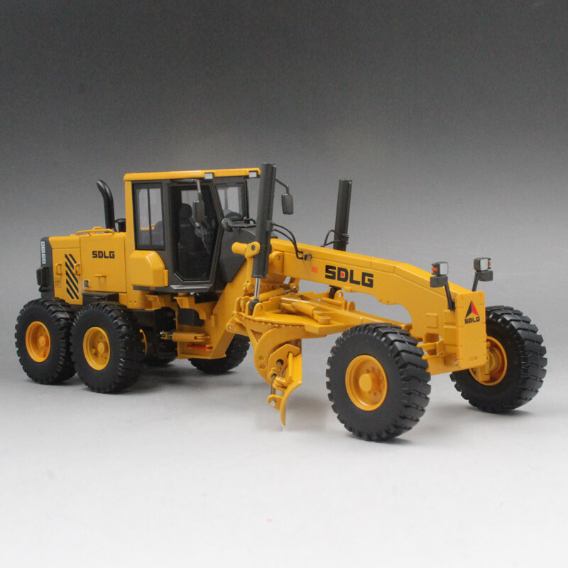原厂 1:35 山东临工g9190平地机 临工 l955f装载机合金工程车模型
