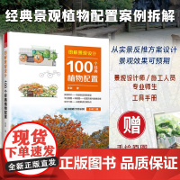 图解景观设计:100个经典植物配置 植物配置方案全解附手绘原图平立面图+株距图配置方案与数据实操深度解读方案