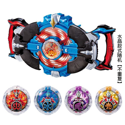 泽塔变身器泰迦火花变身器召唤器玩具套装泰塔斯戒指光饰手镯欧布圣剑豪华罗布变身器+4水晶