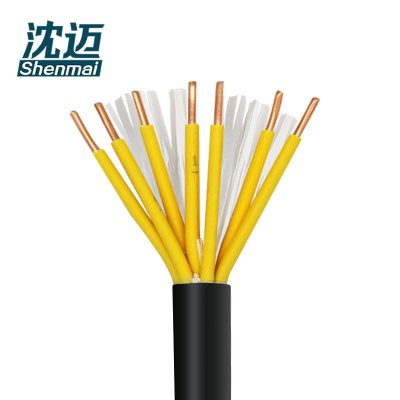沈迈 铜芯电缆 ZR-KVV-450/750V-7*1.5mm² /米