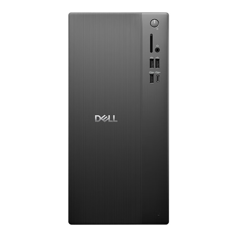 戴尔(DELL)ECT1250 商用办公台式机电脑主机 单主机含键鼠套装 定制I3-14100 16G内存 1T固态硬盘 180W 大机箱 WIN11