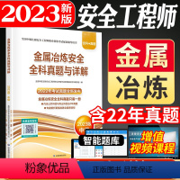 [正版]备考2024金属冶炼安全全科真题与详解2023中级注册安全工程师辅导用书内含公共科目和金属冶炼科目近4年真题应