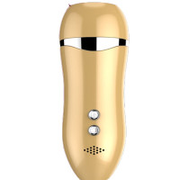 久爱 男用自嗨玩飞机杯処女成人情趣性用品男性自玩慰全自动电动夹吸男士器具双通道道 金色+礼品