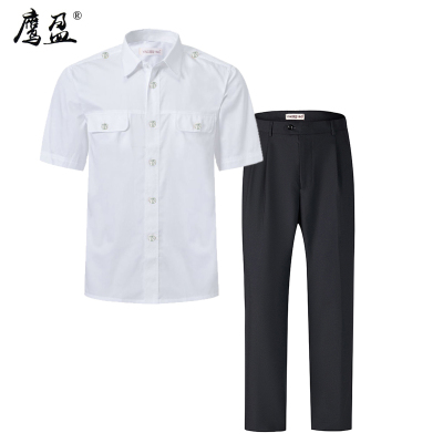 鹰盈 夏季白色衬衣套装 YY0291 套
