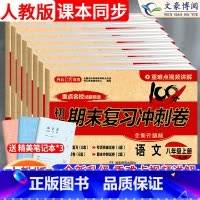 [10本]冲刺卷8本全套+满分+优秀作文 八年级上 [正版]2024版八年级上册试卷全套语文数学英语物理生物地理历史政治