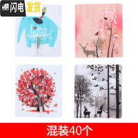 三维工匠挂钩强力粘胶贴墙壁壁挂承重吸盘厨房挂勾无痕粘贴后免打孔粘钩 花色图案40个混装(颜色随机)