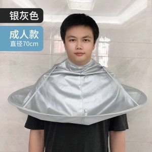 自己剪头发理发围布围裙成人儿童不沾发斗篷披肩宝宝剃头剪发围兜