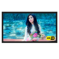 经科JK画框投影幕布投影机小边框N4-FL/W1玻纤白幕106寸2.35:1