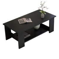 慧采云 办公家具茶几现代简约双层茶几桌条几茶桌小户型接待室茶桌边几茶台 120*60cm