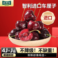 [苏鲜生]智利进口车厘子 JJ 净重3斤装 应季车厘子 新鲜水果 酸甜可口