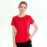 中健百搭休闲运动简约舒适亲肤男女同款圆领T恤21311/21312