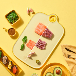 炊大皇小黄鸭联名菜板抗菌家用砧板厨房切菜板水果粘板加厚塑料案板