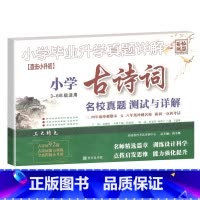 古诗词 小学毕业升学真题详解 小学升初中 [正版]2023新版小升初小学古诗文专项训练测试卷真题名校分班卷小学生三四五年