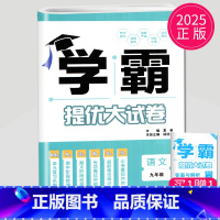 语文 九年级全一册 人教版 初中通用 [正版]2024新版学霸提优大试卷年级下册八年级九年级上册语文数学英语化学物理人教