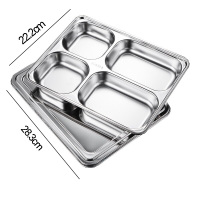 豫凯达餐盘带钢盖个