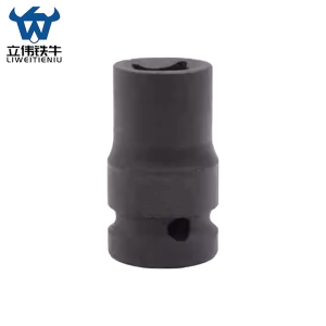 立伟铁牛1/2小风炮短套筒11mm/个