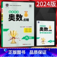 数学 小学六年级 [正版]2024版 触类旁通奥数点睛六年级数学练习册小学奥数解题方法大全六年级举一反三奥数六年级奥数思